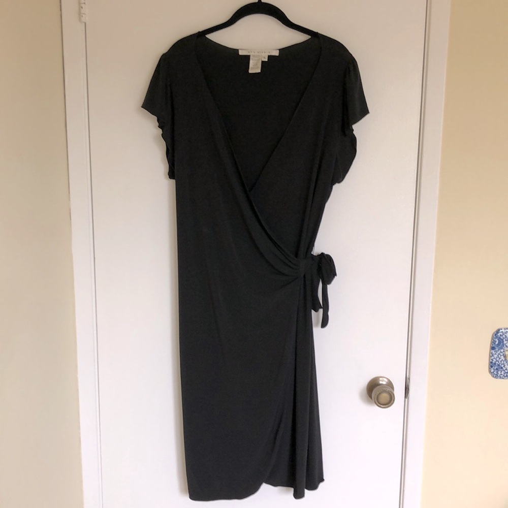 MAX STUDIO•Slinky Wrap Dress